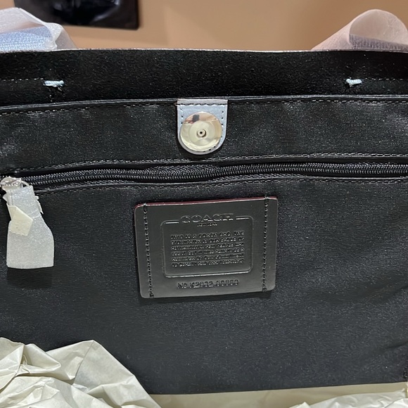 Coach Derby Tote In Mist - Picture 7 of 10